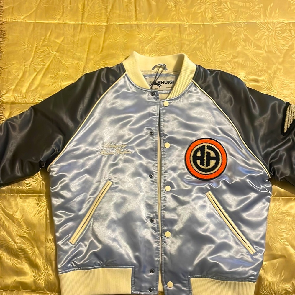 Silk Jacket Zara and Rhugi Collab